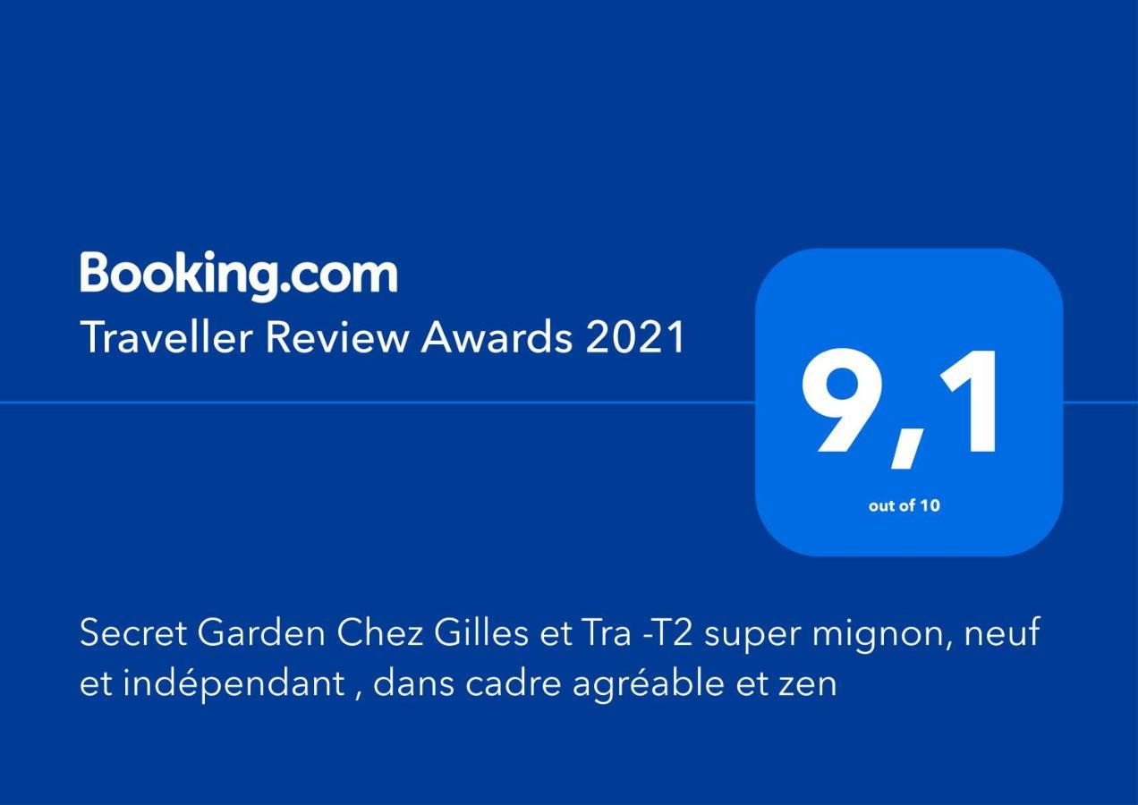 Secret Garden - Chez Gilles Et Tra - Maison D Hote -T2 Super Mignon, Neuf Et Independant , Dans Cadre Agreable Et Zen Valergues Ngoại thất bức ảnh